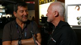 NAB 2016 Rodney Charters talks to director and cameraman Steve Campanelli