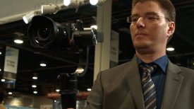 Newsshooter at NAB 2016 Pilotfly H2 gimbal for one or two handed use 1