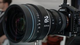 Newsshooter at Cinegear 2016 PS Technik 35 70 CS 1.5x Anamorphic zoom lens