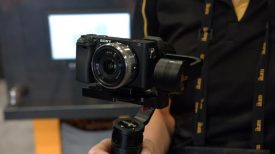 Newsshooter at NAB 2016 Ikan Beholder MS 1 and DS 1 brushless gimbals