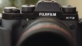 Newsshooter Fujifilm X T2 4K APS C mirrorless camera video function hands on pre production model