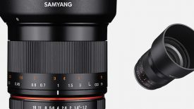 samyang product photo mf lenses 35mm f1.2 camera lenses banner 02.L