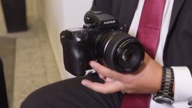 Newsshooter at Photokina 2016 Fujifilm GFX 50S medium format camera with video