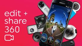 Collect Edit 360 video from a phone
