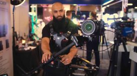 Panasonic GH5 with Letus Helix Jr single axis and Steadicam Aero allows new levels of stabilisation