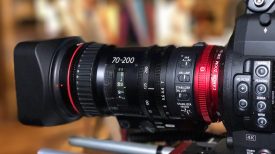 Canon 70 200 cine zoom Newsshooter at NAB 2017