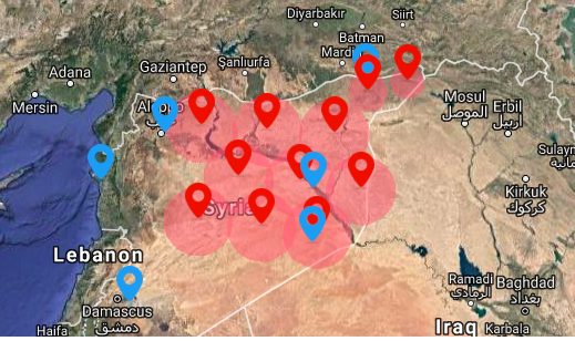 DJI's no-fly zones in Syria