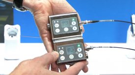 Lectrosonics SM Wideband Transmitters Newsshooter at NAB 2018