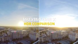 Insta360 ONE X HDR Video Comparison