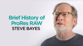 Brief History on Apple ProRes RAW ProRes RAW Knowledge Series