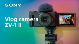 Introducing vlog camera ZV 1 II Sony