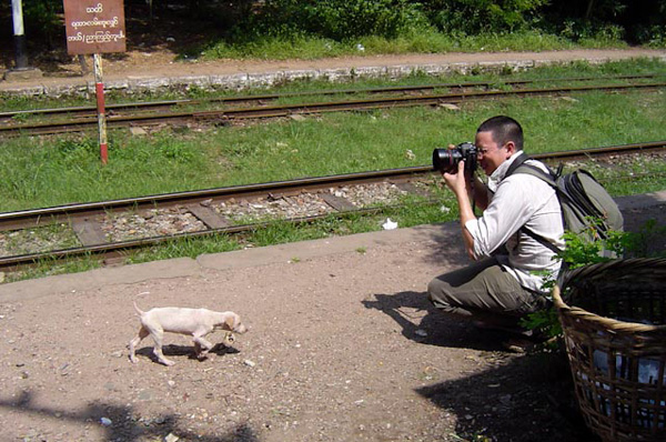 Low profile shooting in Myanmar