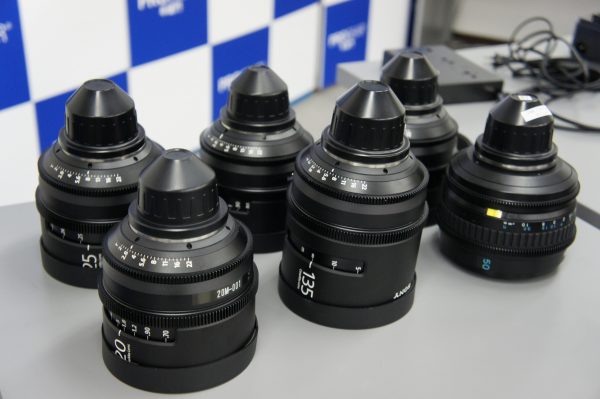 The new Sony cinema lenses