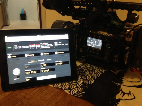 iPad control of the F5 and F55 is one of the new features