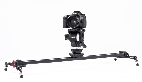 The new Sachtler Ace L fitted on a slider