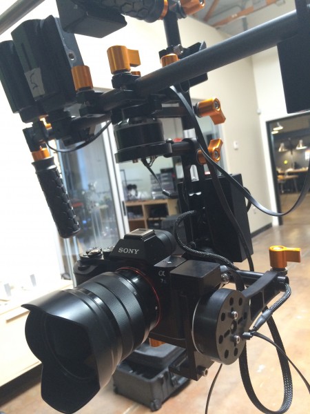 The a7S meets a Defy brushless gimbal