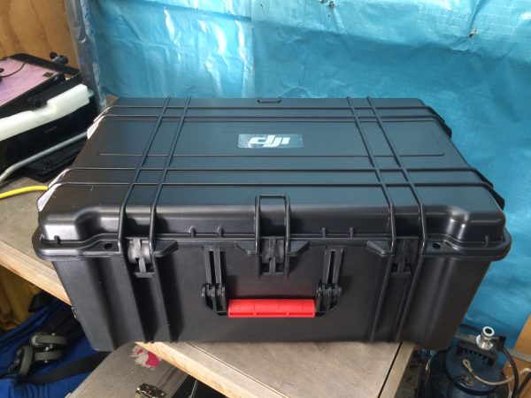 The Ronin comes in a large case