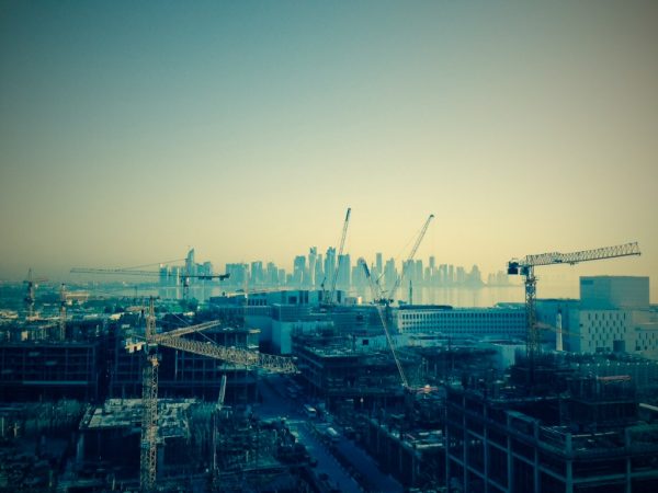 The Doha skyline