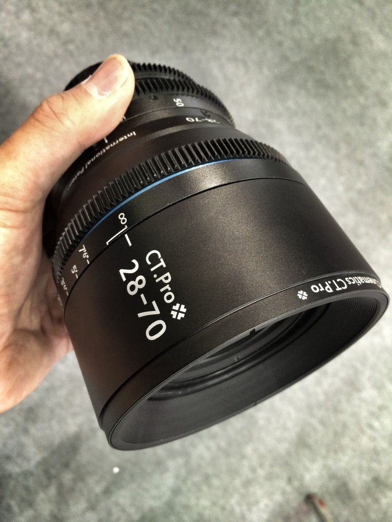 BIRTV 2014 Cinematics cine lens mods for Nikon 2870, Helios 44, Zeiss