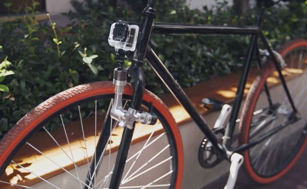Using the Infinity arm to mount a GoPro