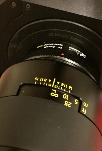 Beware of the Metabones EF to E-mount Speedbooster and the FS7