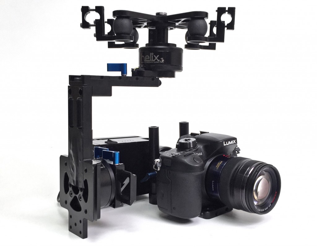 Letus Helix Jr. lighter weight brushless gimbal designed for mirrorless