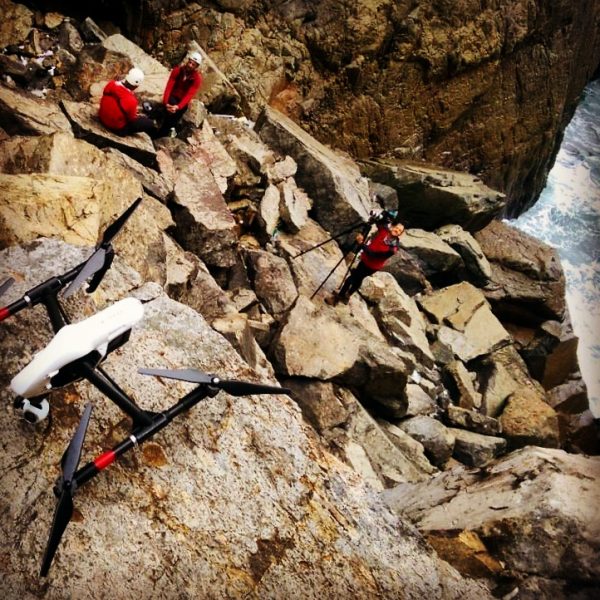 The Inspire 1 on location in Hong Kong