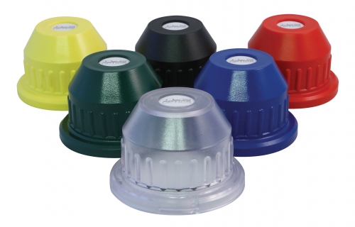 TLS PL lens caps come in a range of colours