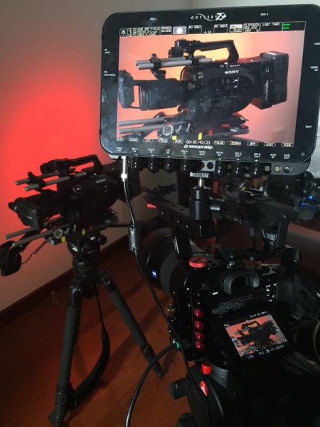 The Odyssey 7Q+ shooting 4K with the Sony a7S and Varavon cage 