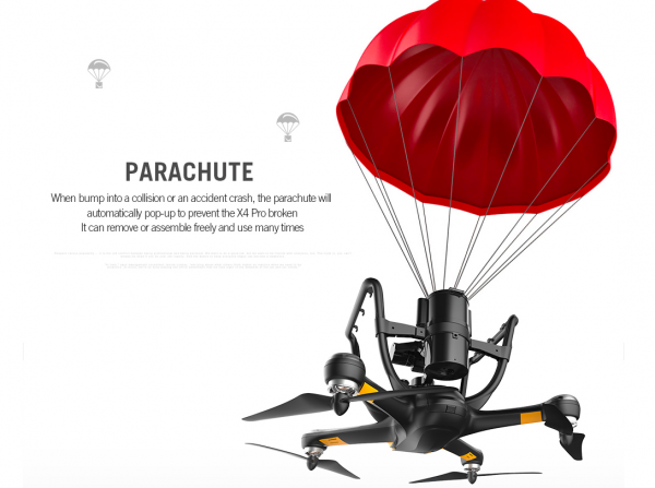 Emergency parachute