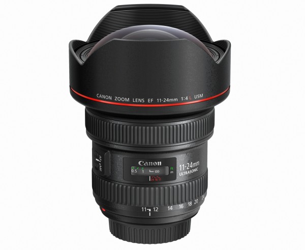 EF 11-24mm f4L USM Slant with cap
