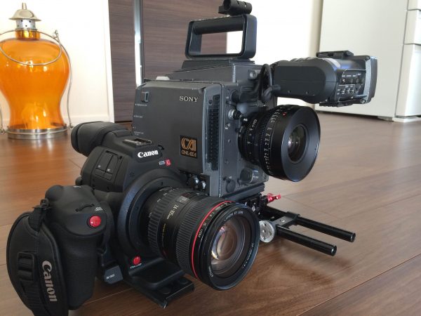 A feature of the C100 Mark II is its compact size. 