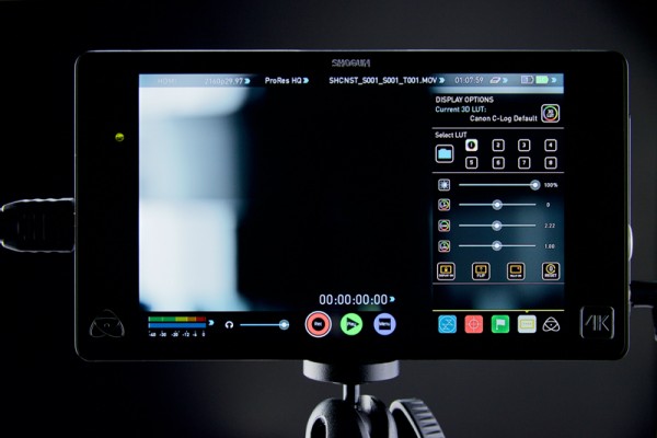 Atomos Shogun AtomOS 6point2 (full screen LUTs web)