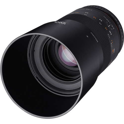 The Rokinon 100mm f2.8 macro lens
