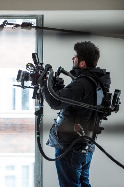 DP John Conroy with the Letus Helix and L'Aigle Exoskeleton from BeyondHD