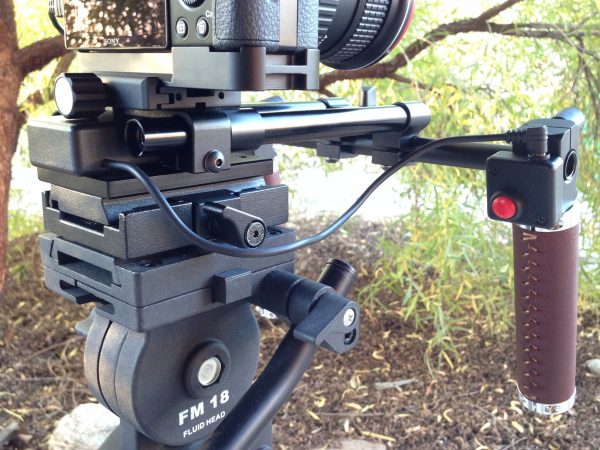 The Kinohandle with trigger and a7S interface cable