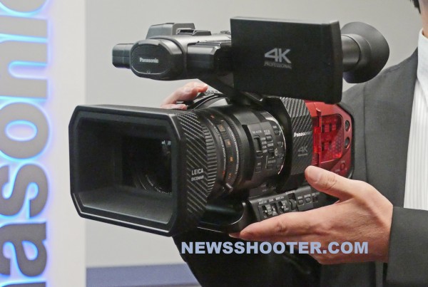 Panasonic 4K AG-DVX200/Photo by Chuck Fadely