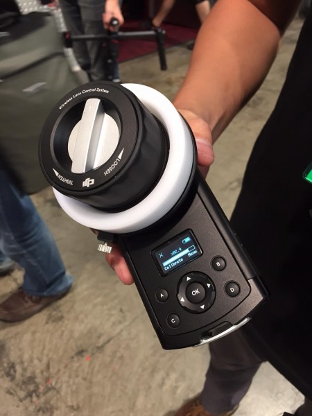 The new DJI remote focus controller