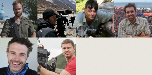 From L-R Trent Butler ACS, Lee Ali, Mark Dobbin ACS, Ben Foley, Ben Emery, Matthew Allard ACS