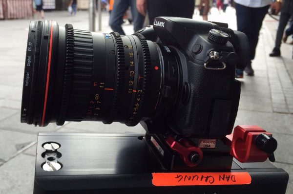 Shooting in Leicester Square with the GH4/Speedbooster/Tokina 11-16mm