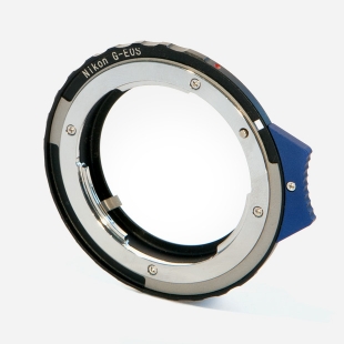 MTF's Nikon G lens to EF-mount adapter