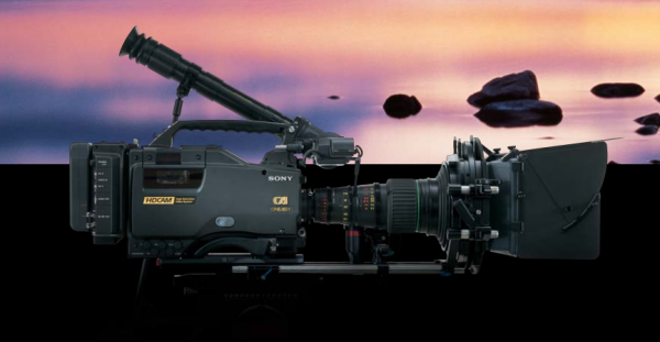 The Sony HDW-F900 used an optimized gamma curve with similar contrast characteristics to a specified film gamma curve.