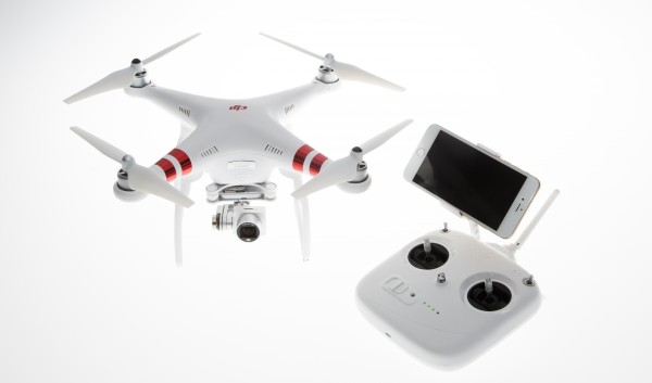 The Phantom 3 Standard and its controller