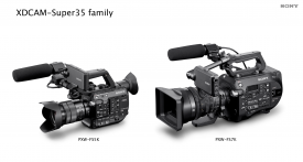 FS5 Sony with FS7 compare size