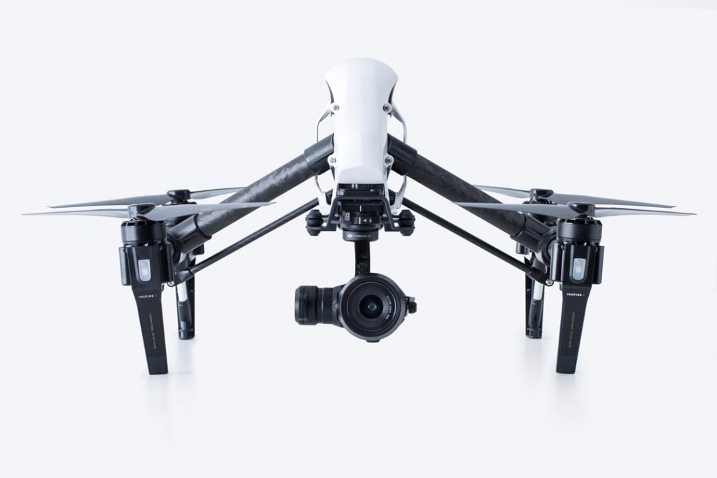DJI Zenmuse X5 and X5R 4K Micro Four Thirds cameras for Inspire 1