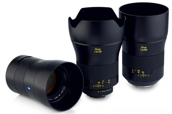 The three Otus lenses form a formidable trio for both stills and video shooting