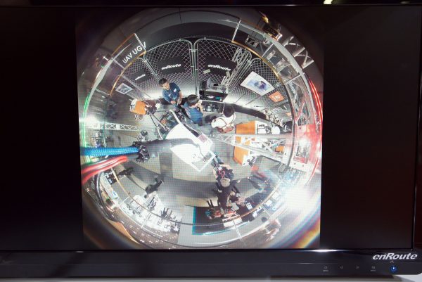 Image from the 360 degree camera array