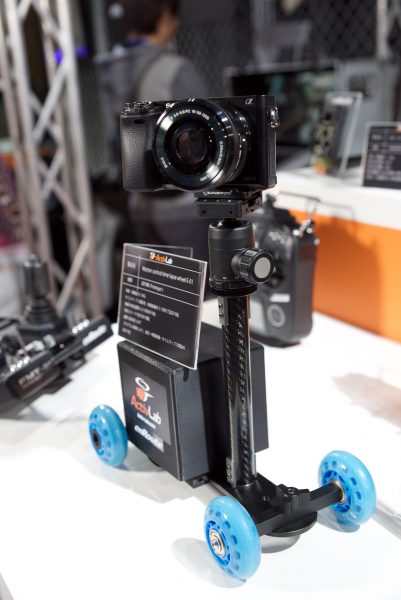 A motion time-lapse device on wheels