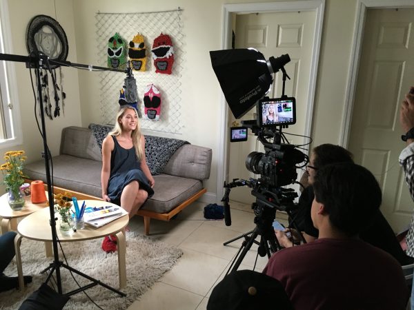 Using the C300 mkII to film 'London Kaye'