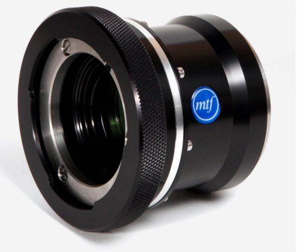The MTF Services B4 to S16 E-mount optical adapter